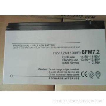 UPS / Inverter F250 12v 7.2ah Sealed Maintenance Free Lead